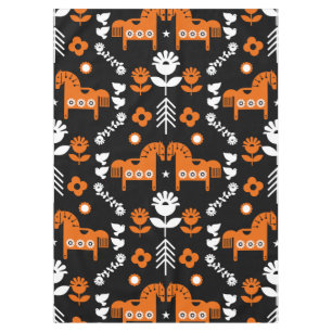 Toalha De Mesa Nordic Data Horse Home Decor