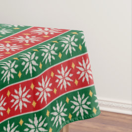Toalha De Mesa Nordic Noel Tricô