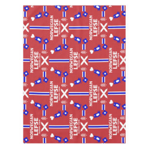 Toalha De Mesa Norueguês - Esquerda Flatpão Apron