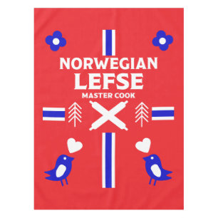 Toalha De Mesa Norueguês - Esquerda Flatpão Apron