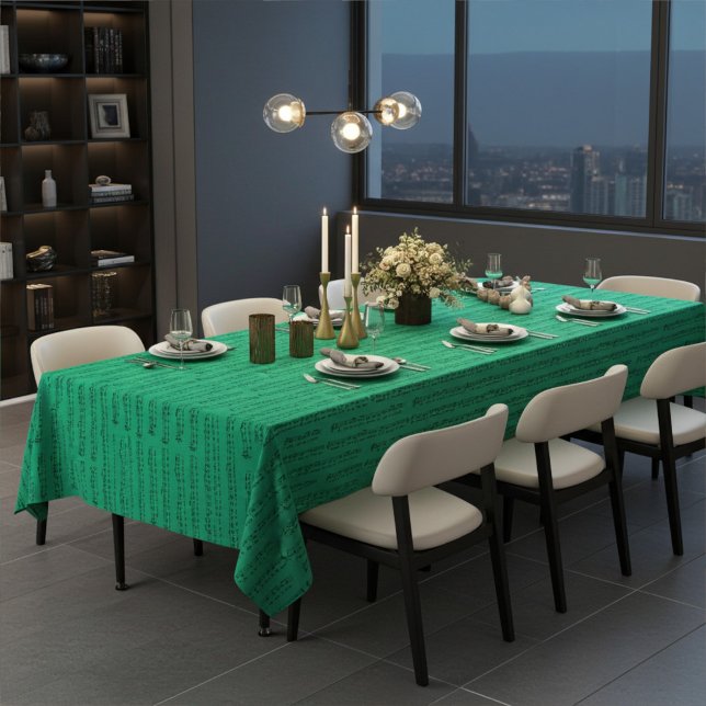 Toalha De Mesa Notas de "Desejamos a você um Feliz Natal" (Criador carregado)