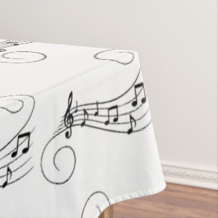 Toalha De Mesa Notas de Música