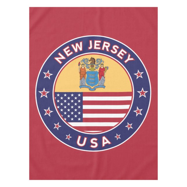 Toalha De Mesa Nova Jersey (Frente)