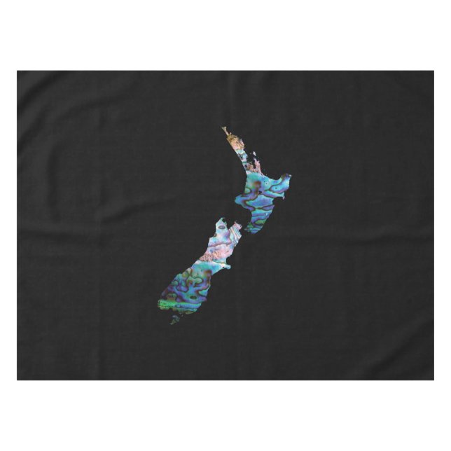 TOALHA DE MESA NOVA ZEALAND MAP PAUA PLACEMAT (Frente (Horizontal))