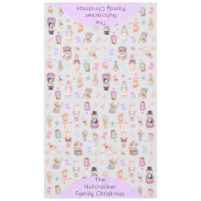 Toalha De Mesa Nozes de Natal (Frente)