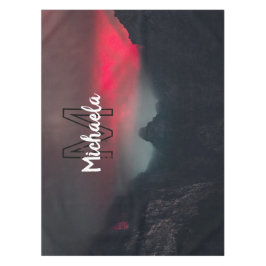 Toalha De Mesa Nuvens a arder, nevoeiro e monograma das montanhas