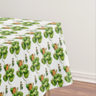 Toalha De Mesa O dia de Patrick de santo do Tablecloth