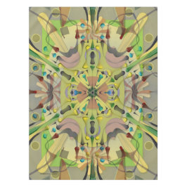 Toalha De Mesa O geo 52x70 do abstrato do Tablecloth do algodão