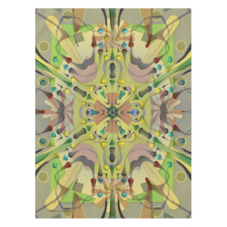 Toalha De Mesa O geo 52x70 do abstrato do Tablecloth do algodão