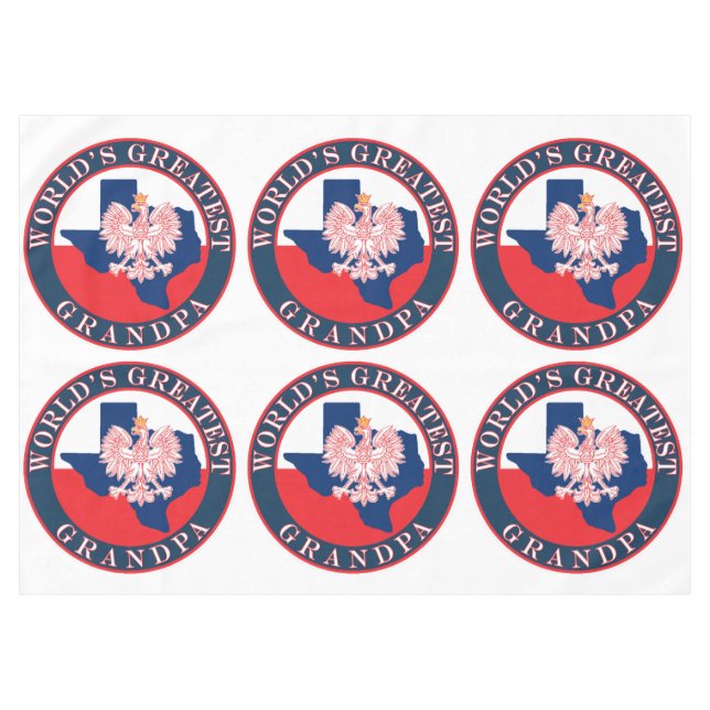 Toalha De Mesa O maior avô do mundo (Frente (Horizontal))