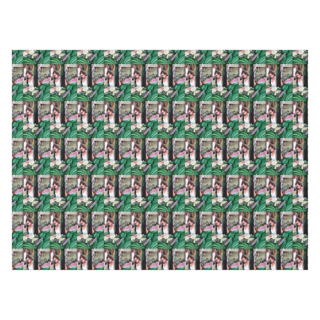 Toalha De Mesa O Que Você Gosta Desses Melões? (Frente (Horizontal))