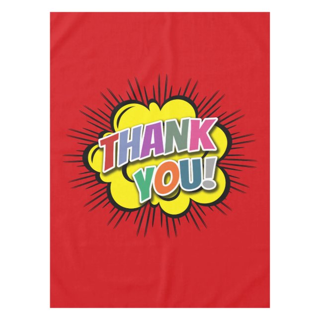 Toalha De Mesa Obrigado (Frente)