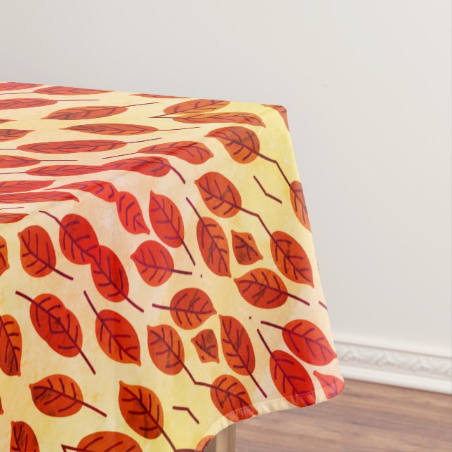 Toalha De Mesa OBRIGADO À queda das folhas do outono (Posição Original)