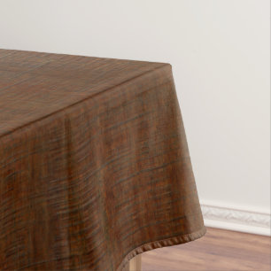 Toalha De Mesa Olhar de madeira de bambu rústico da textura da