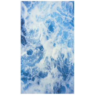 Toalha De Mesa Ondas profundas do oceano azul