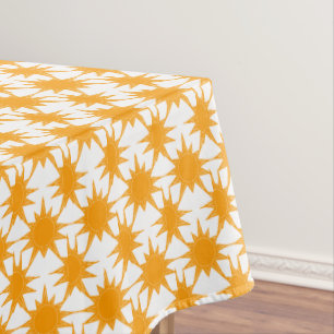 Toalha De Mesa Orange Yellow Sunny Suns