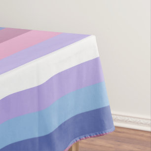 Toalha De Mesa Orgulho Bigender, Impressão de distribuição, Orgul