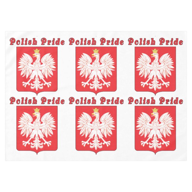 Toalha De Mesa Orgulho polonês Eagle (Frente (Horizontal))