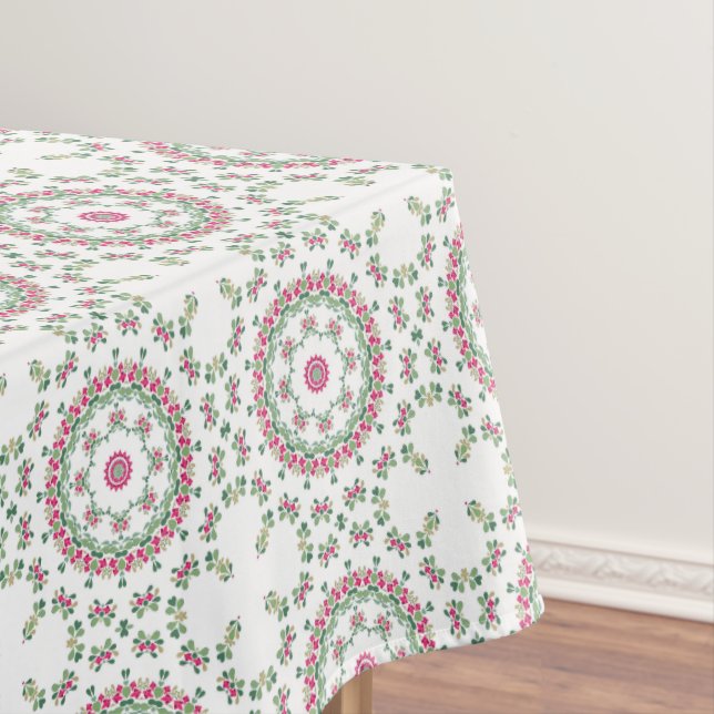 Toalha De Mesa Ornamento floral (Posição Original)