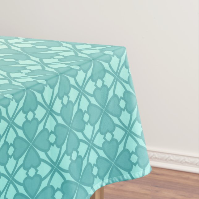 Toalha De Mesa Ornamento floral, gradiente (Posição Original)