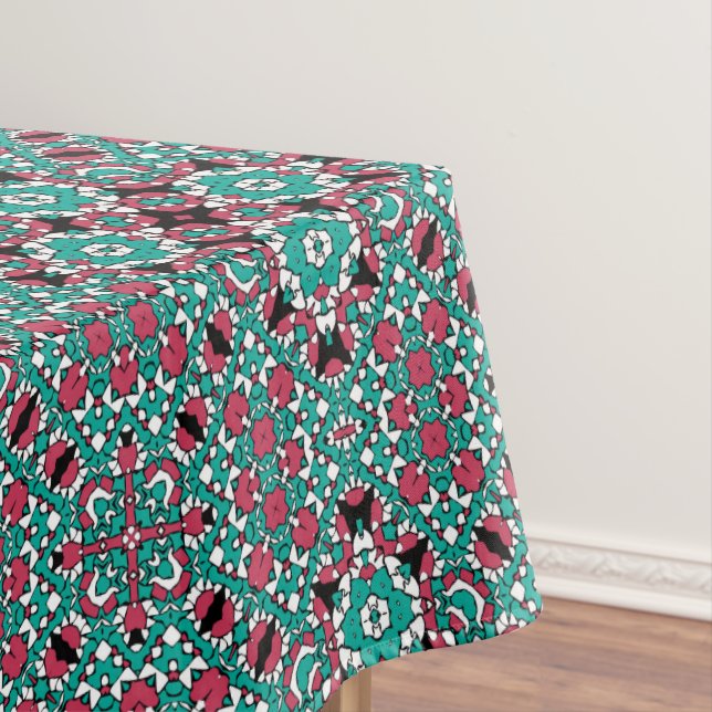 Toalha De Mesa ornamento oriental (Posição Original)