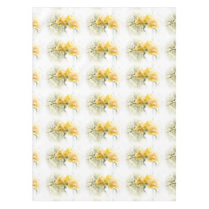 Toalha De Mesa Orquídea Amarela no Sol