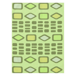 Toalha De Mesa Os Diamantes Retroativos Retornam o Chartreuse