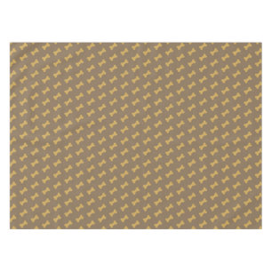 Toalha De Mesa osso para a textura do cão