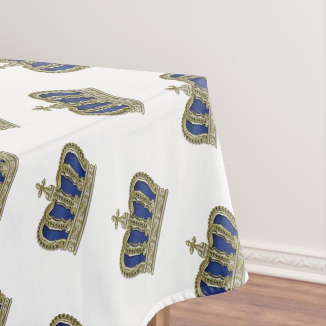 Toalha De Mesa Ouro Crown - luxo Real 3 (Posição Original)