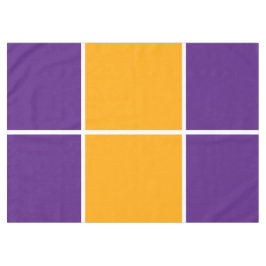 Toalha De Mesa Ouro desportivo Amarelo Roxo de Janelas