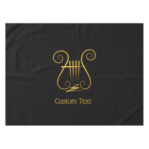 Toalha De Mesa Ouro Lyre