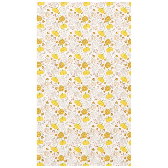 Toalha De Mesa Ouro Pumpkin Harvest Tablecloth (Frente)