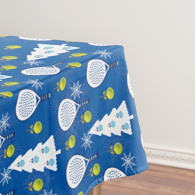 Toalha De Mesa 🎾 🎄 Padel Smashing Christmas (Posição Original)