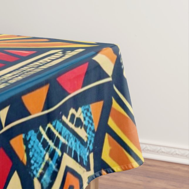 Toalha De Mesa Padrão Africano (Posição Original)
