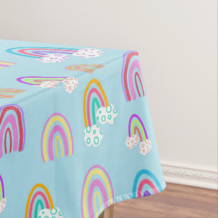 Toalha De Mesa Padrão arco-íris