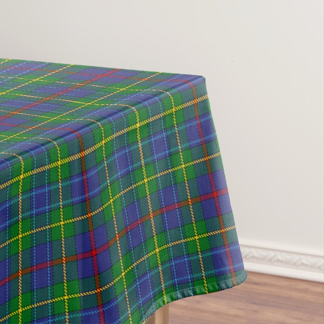 Toalha De Mesa Padrão Bailey Scottish Clan Tartan (Posição Original)