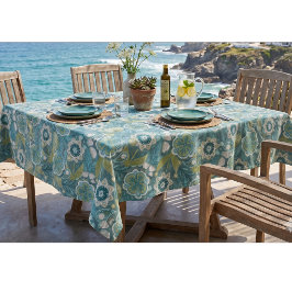 Toalha De Mesa Padrão Botânico Boho Floral
