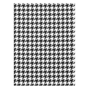 Toalha De Mesa Padrão clássico de tecelagem de houndstooth