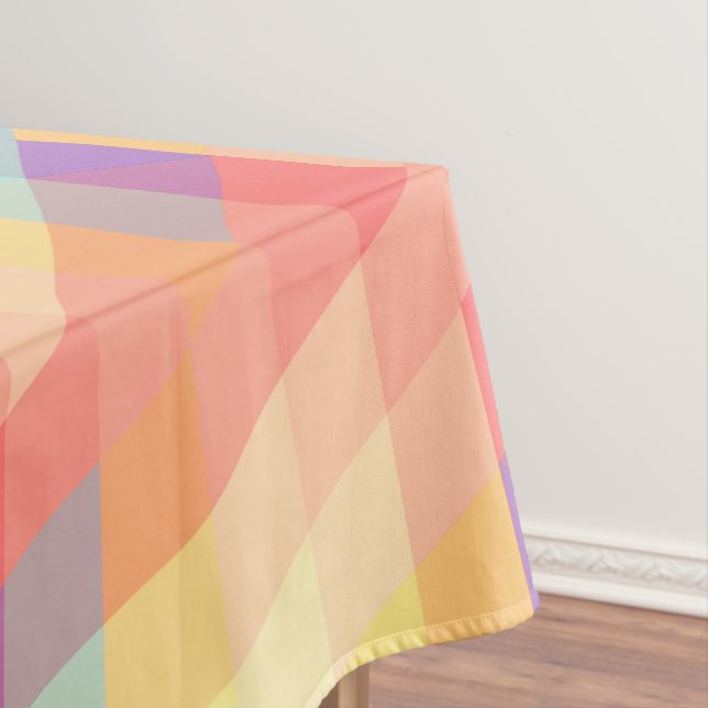 Toalha De Mesa Padrão colorido (Posição Original)