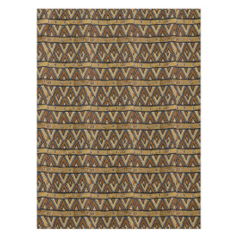 Toalha De Mesa Padrão Contemporâneo de Lama Africano