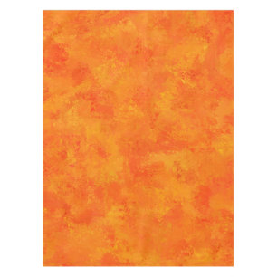 Toalha De Mesa Padrão de Abstrato Laranja