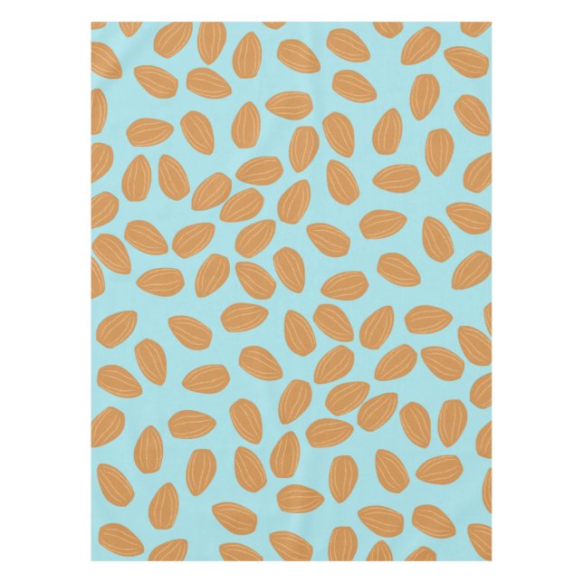 Toalha De Mesa Padrão de amêndoa (Frente)