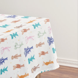 Toalha De Mesa Padrão de Aniversário do Personagem Slumberkins