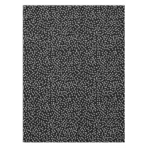 Padrão de Bolinhas aleatório moderno preto e branc