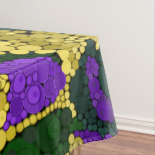 Toalha De Mesa Padrão de bolinhas colorido