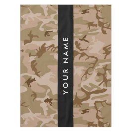 Toalha De Mesa Padrão de Camuflagem do Deserto, Seu nome, Persona