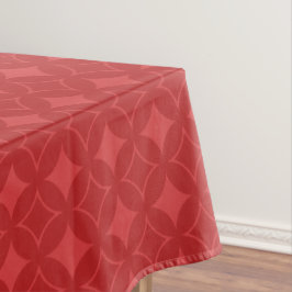 Toalha De Mesa Padrão de carga vermelha