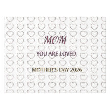 Padrão de Celebração do Coração de Peônia para Mam