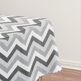 Toalha De Mesa Padrão de Chevron de Cor Personalizada