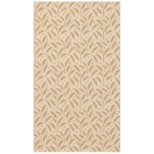 Toalha De Mesa Padrão de Colheita de Trigo Dourado